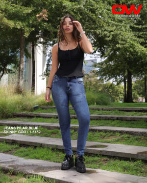 Jeans pilar blue, Skinny, COD 1-5152