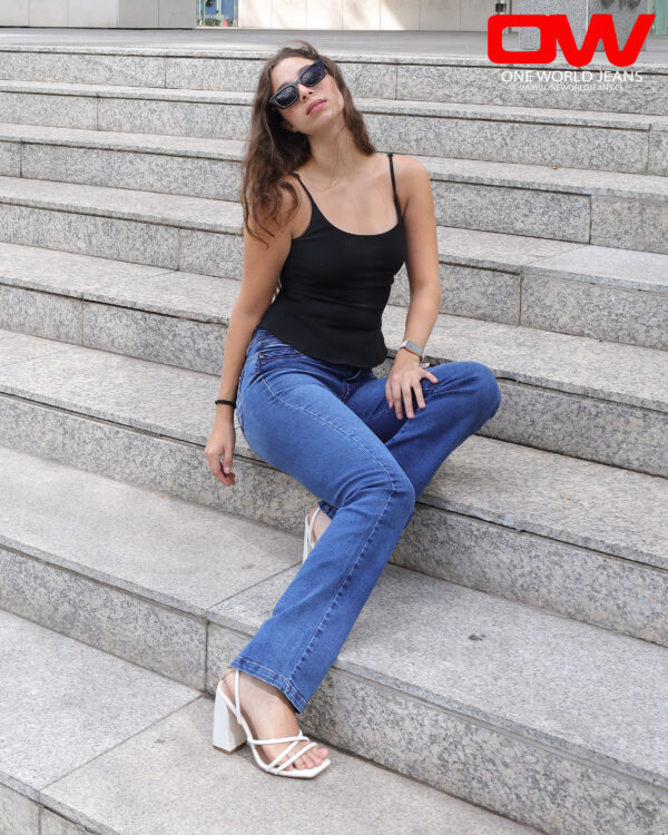 Jeans Ow Melanny Recto Cristal Blue - SKU 1-5180