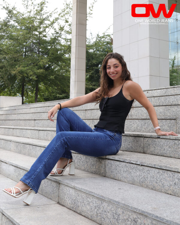 Jeans Ow Melanny Recto Cristal Blue - SKU 1-5180