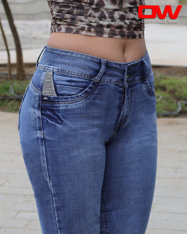 Jeans Ow Macarena Ferragamo Blue - SKU 1-9007