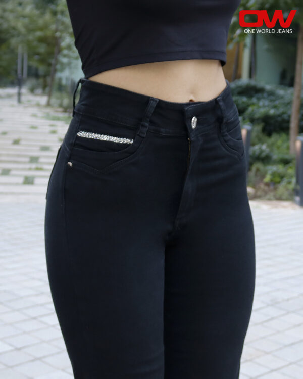 Jeans Ow Luna Width Leg Cristal Black - SKU 1-5303