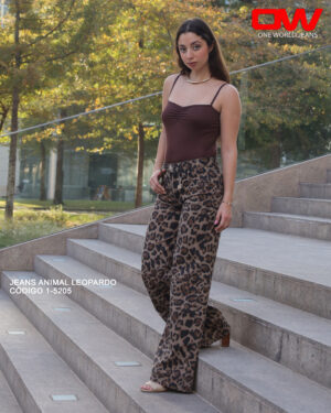 Jeans Ow Animal Print Leopardo – SKU 1-5205